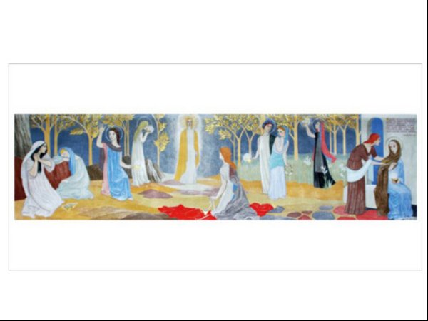 Teuvan kirkon alttaritaulu -kortti